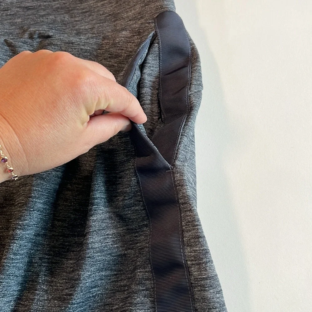 Athleta -‎ large tall, gray space dye